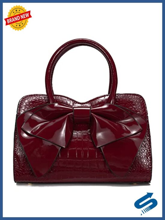 Handbags - Women Tote Bag Satchel Purse Shoulder Bag Crossbody Bag Faux Leather